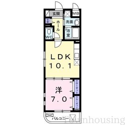 ショーネシーの物件間取画像